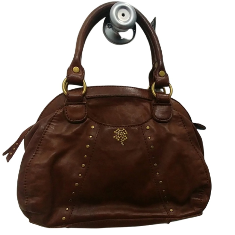 Lucky Brown Leather Shoulder Bag
